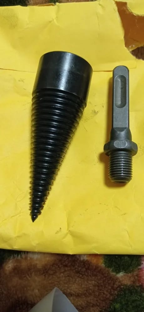Customer photo review of Wood Splitter Drill Bit