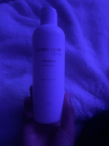 Customer photo review of Growth & Shine Shampoo