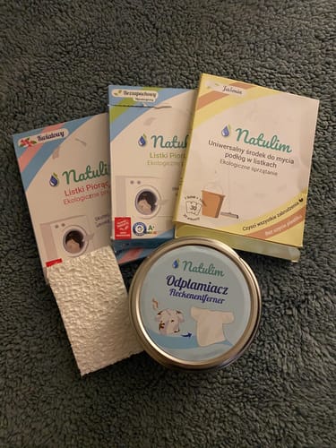 Customer photo review of Eko listki do prania Natulim 40 prań