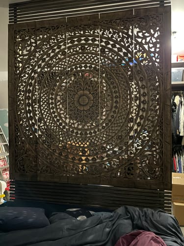Customer photo review of Tête de Lit Orientale - Texas King 200 cm