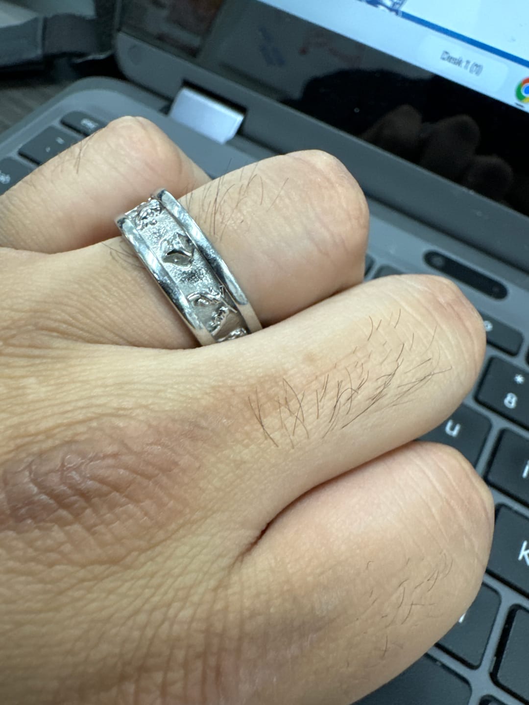 Customer photo review of GAMBLER'S RING