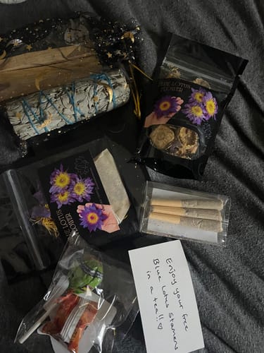 Customer photo review of Palo santo & Sage bundle