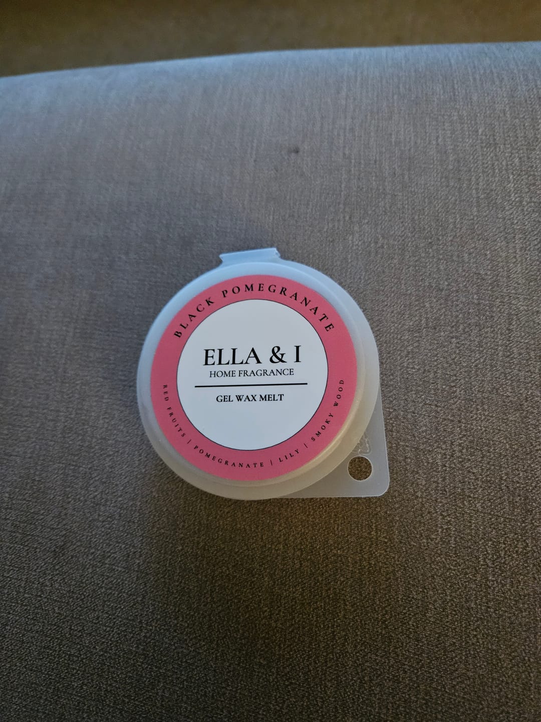 Customer photo review of Black Pomegranate Gel Melt