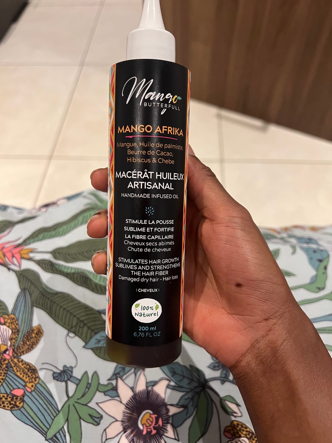 Customer photo review of Macérât huileux artisanal - MANGO AFRIKA