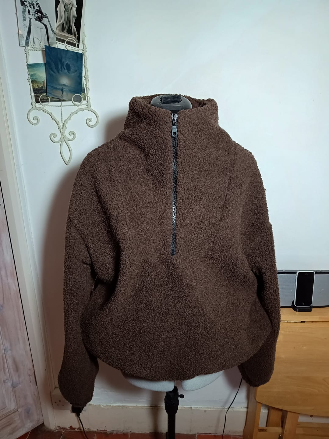 Customer photo review of Sherpa Faux Fur Fabric