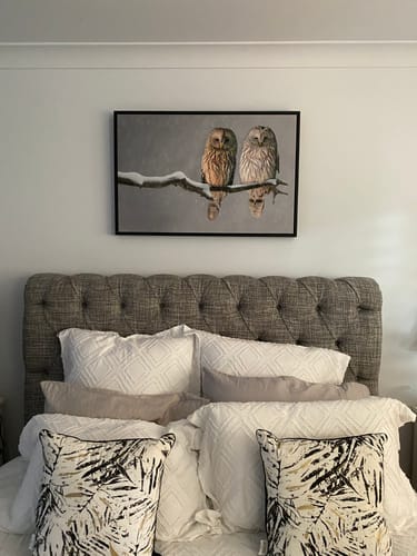 Customer photo review of Squinting in the Snow