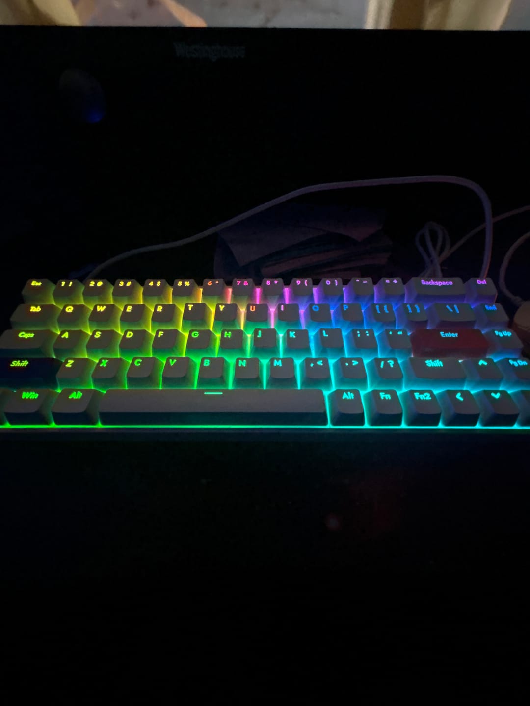 Customer photo review of DrunkDeer G65 - Wired Actuation-Distance-Adjustable Magnetic Switch Gaming Keyboard