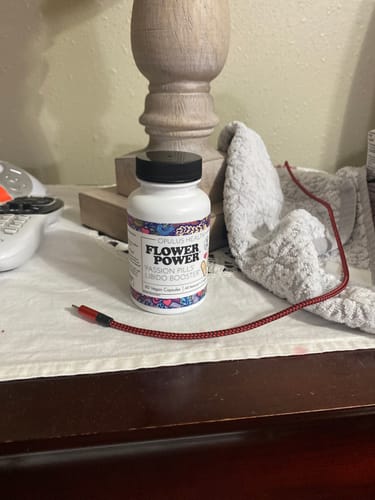 Customer photo review of Flower Power® 'Passion Pills' Libido Blend (60ct/ea)