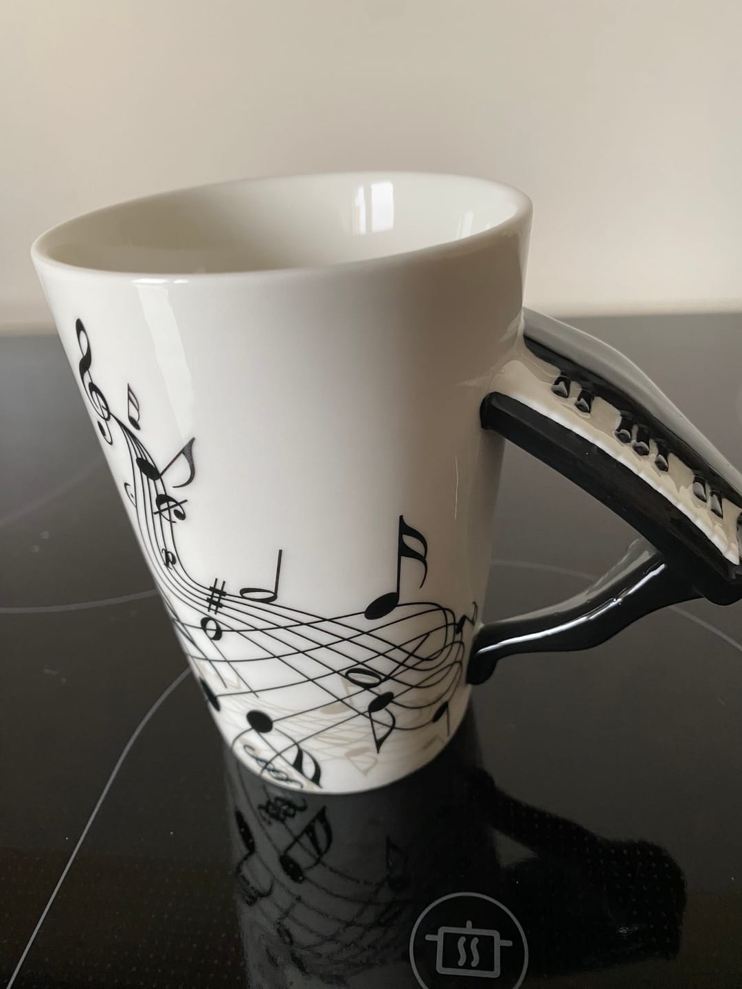 Customer photo review of Originelle Tasse – Klavier