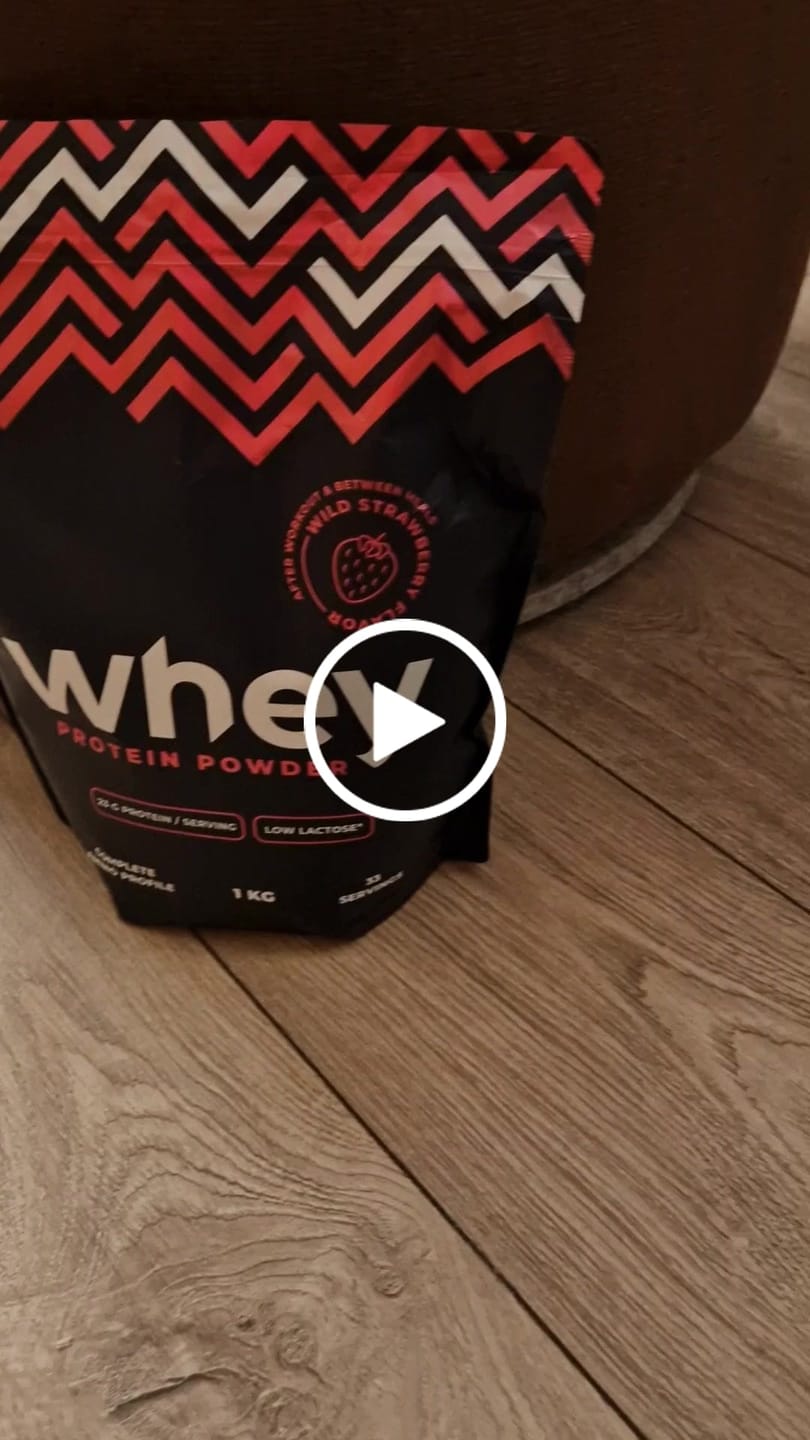 Customer video review of PULS WHEY pulveris (1 kg)