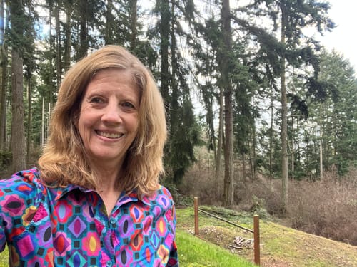 Customer photo review of KATHRYN blouse Gems