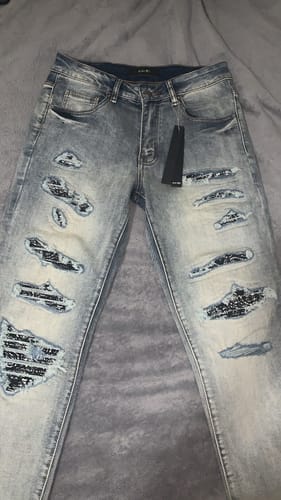 Customer photo review of AMIRI Jeans #6677