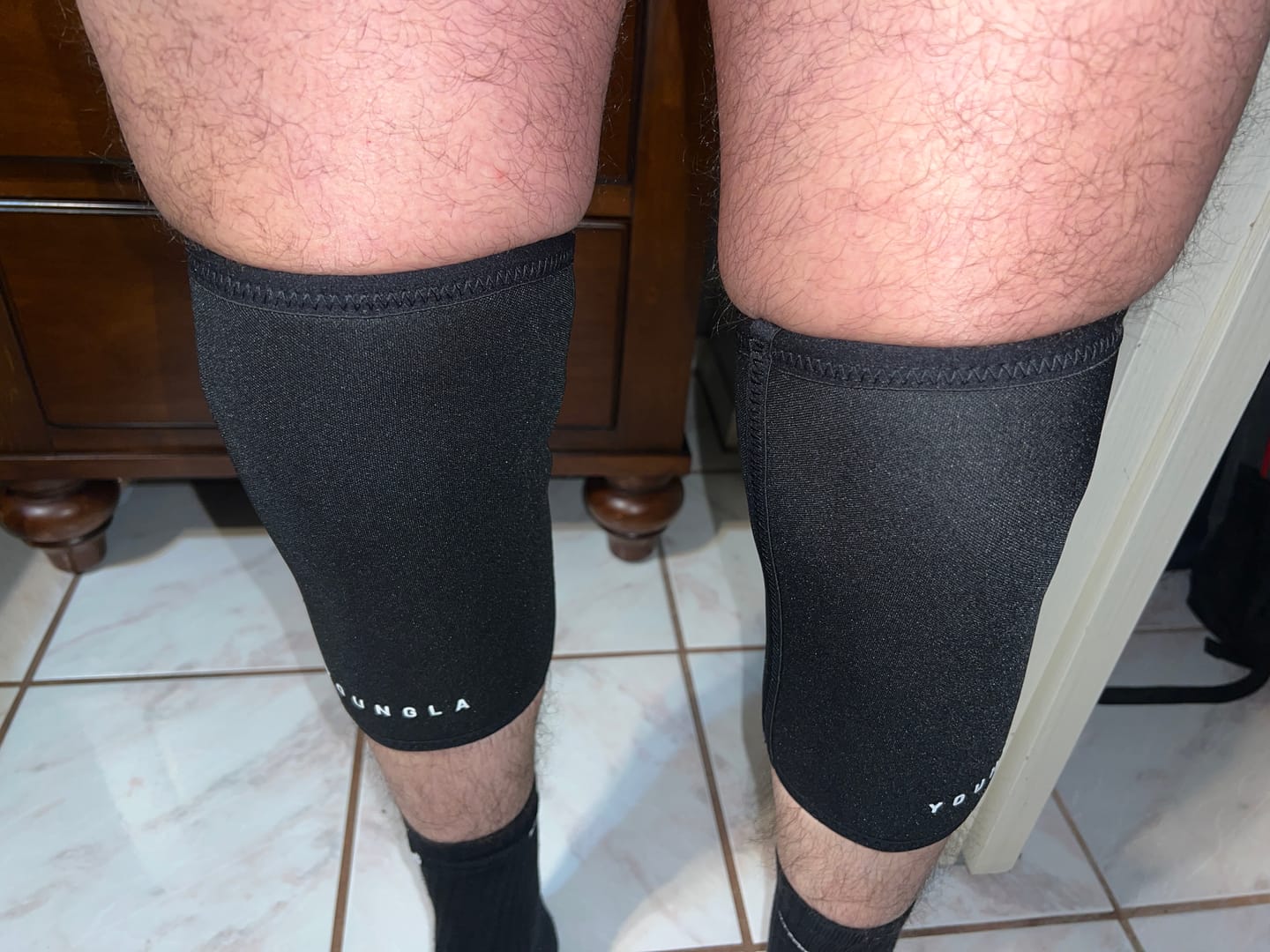 Customer photo review of 914 Knee Sleeves
