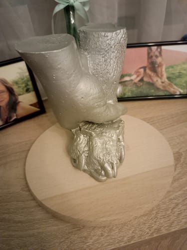 Customer photo review of Fa talapzat | Dekoráció - Kerek