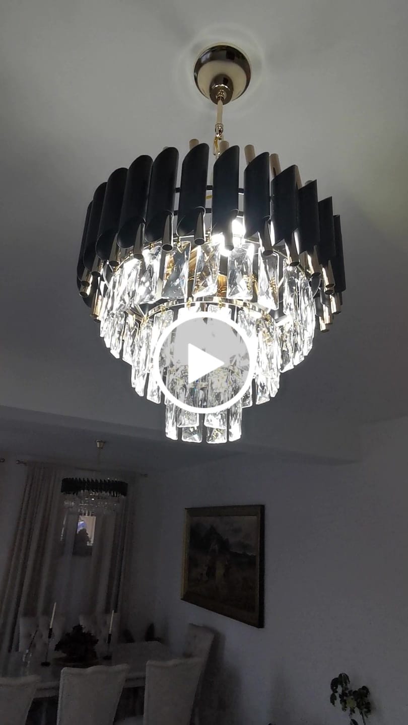 Customer video review of Candelabru Cristal BLACK PANTHER 400mm