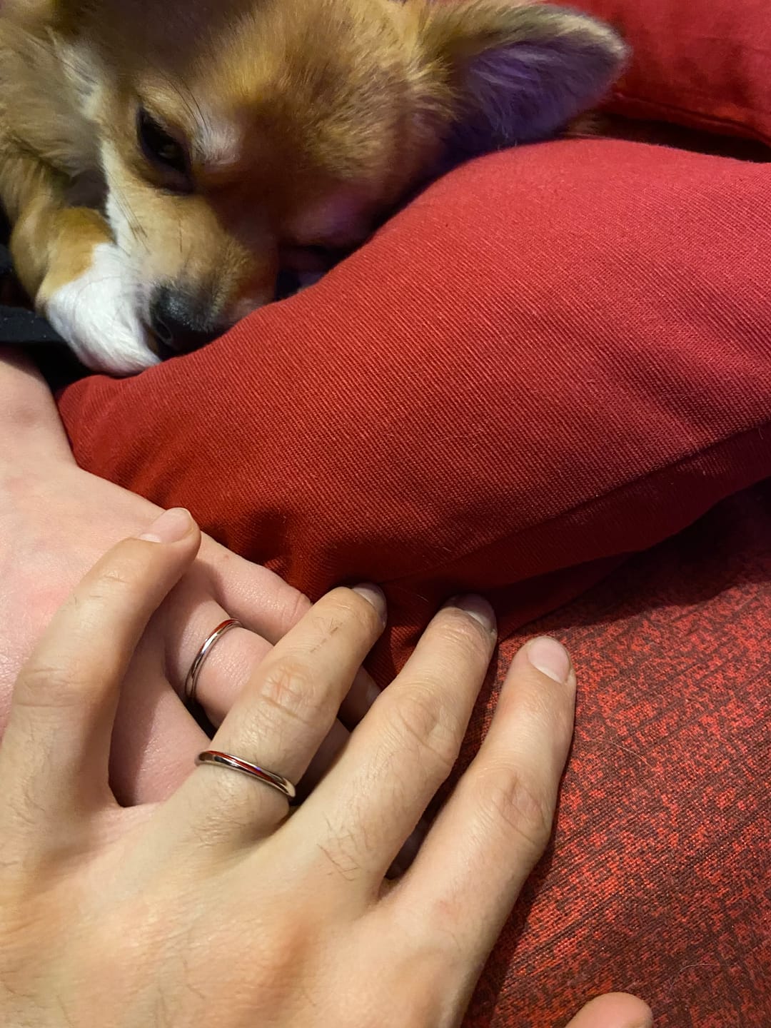 Customer photo review of Anello "Filo Rosso Del Destino"