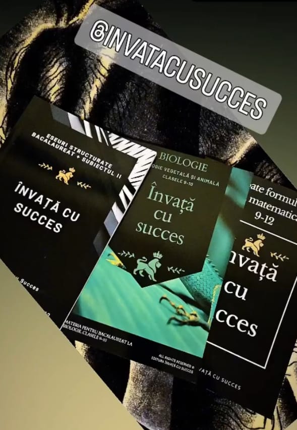 Customer photo review of Învață cu succes - Pachet Bacalaureat | Română + Matematică + Biologie 9-10