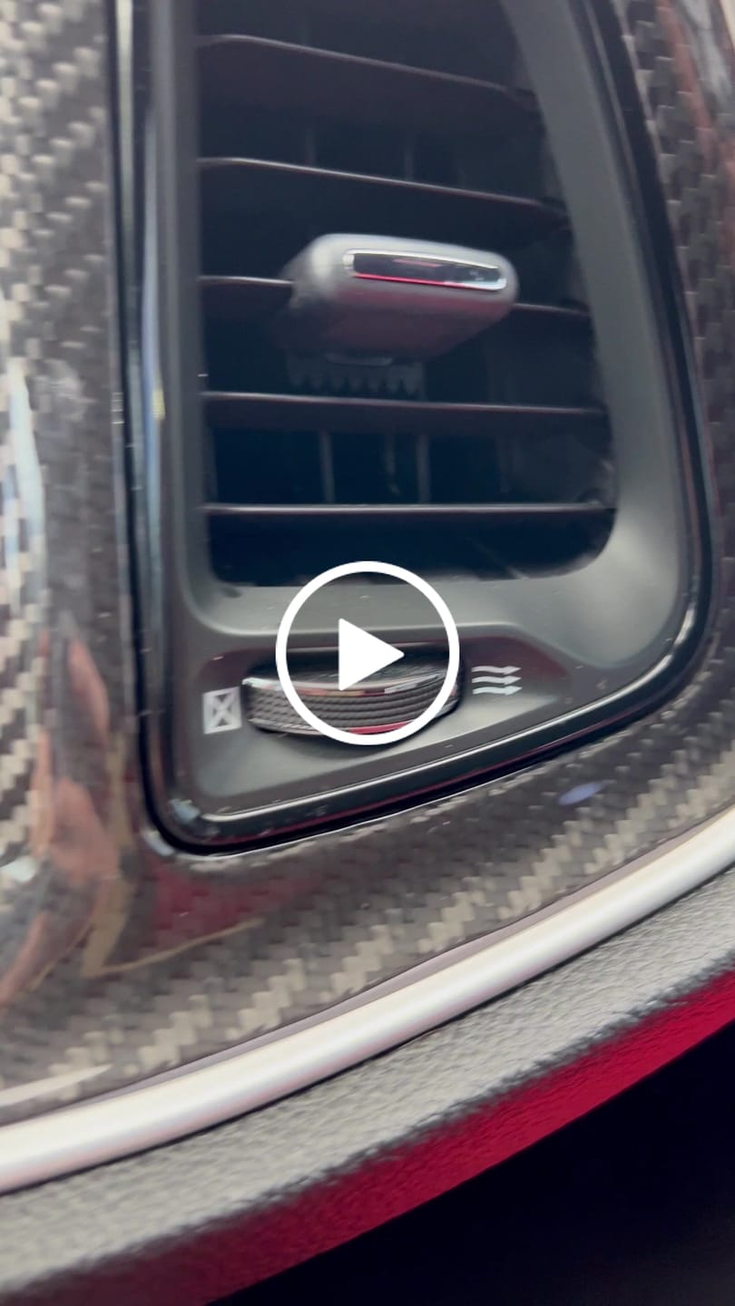 Customer video review of Dodge Challenger 2015-2023 Real Carbon Fiber Interior Dashboard Trim Cover