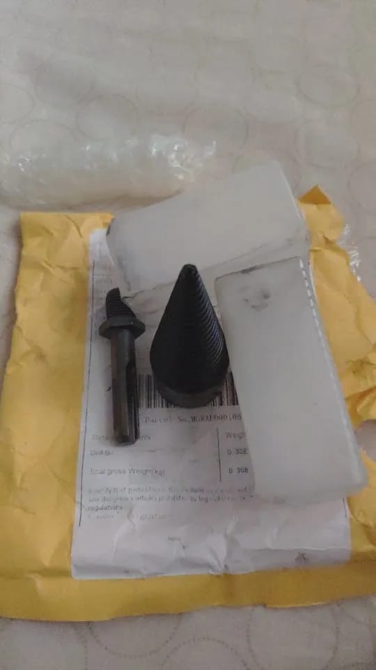 Customer photo review of Wood Splitter Drill Bit