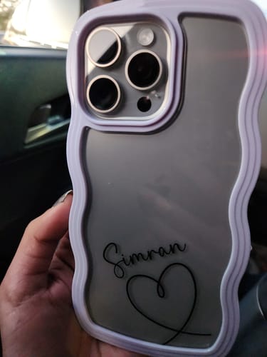 Customer photo review of Wawy Style Silicon Case for iPhone