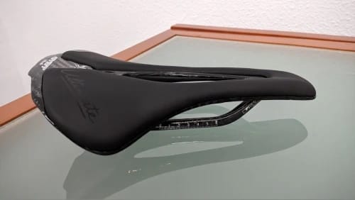 Customer photo review of CarbonX Ultimate - Super Ultralight Carbon Saddle - Black - 115g