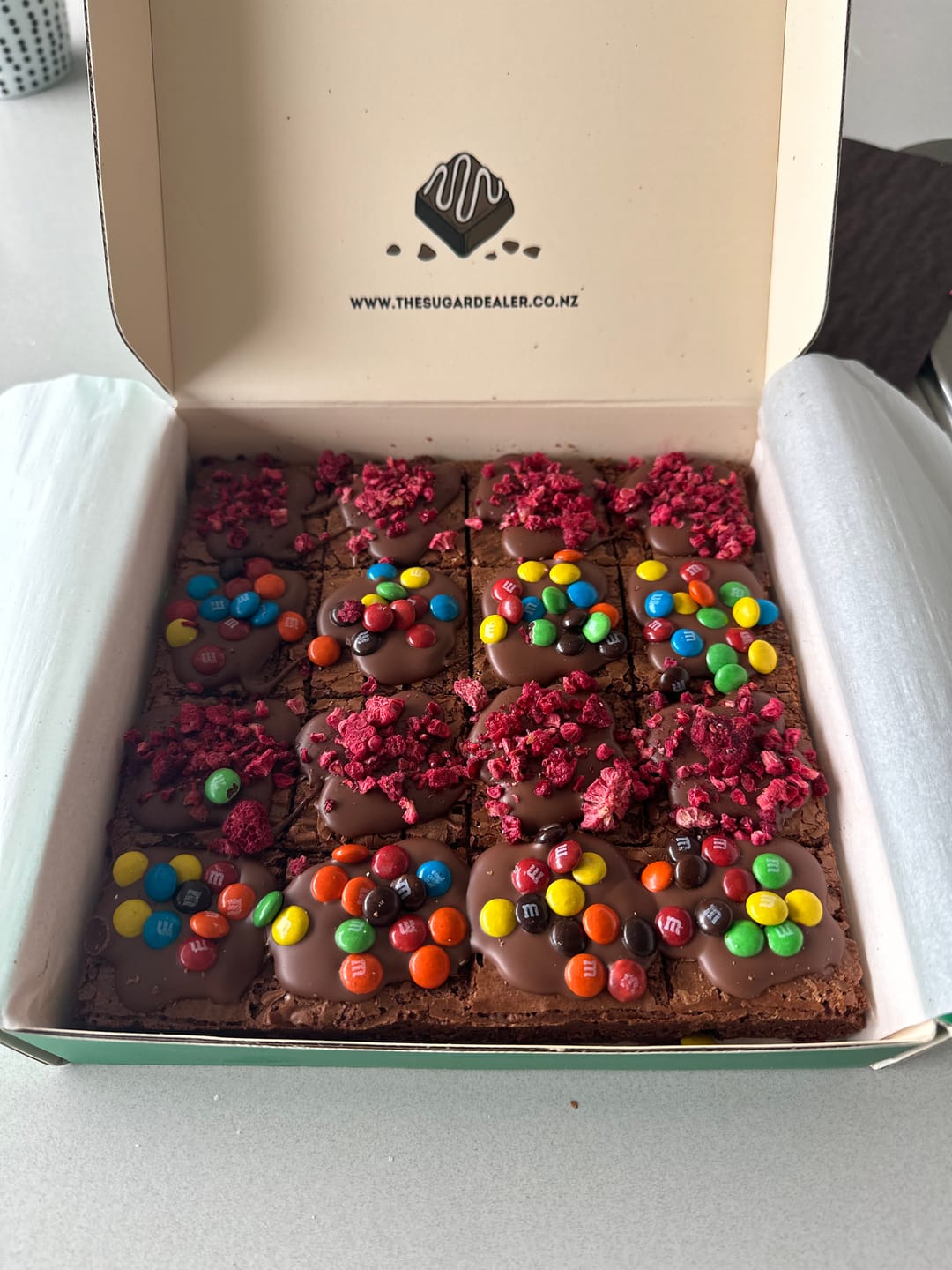 Customer photo review of Favourites brownie
