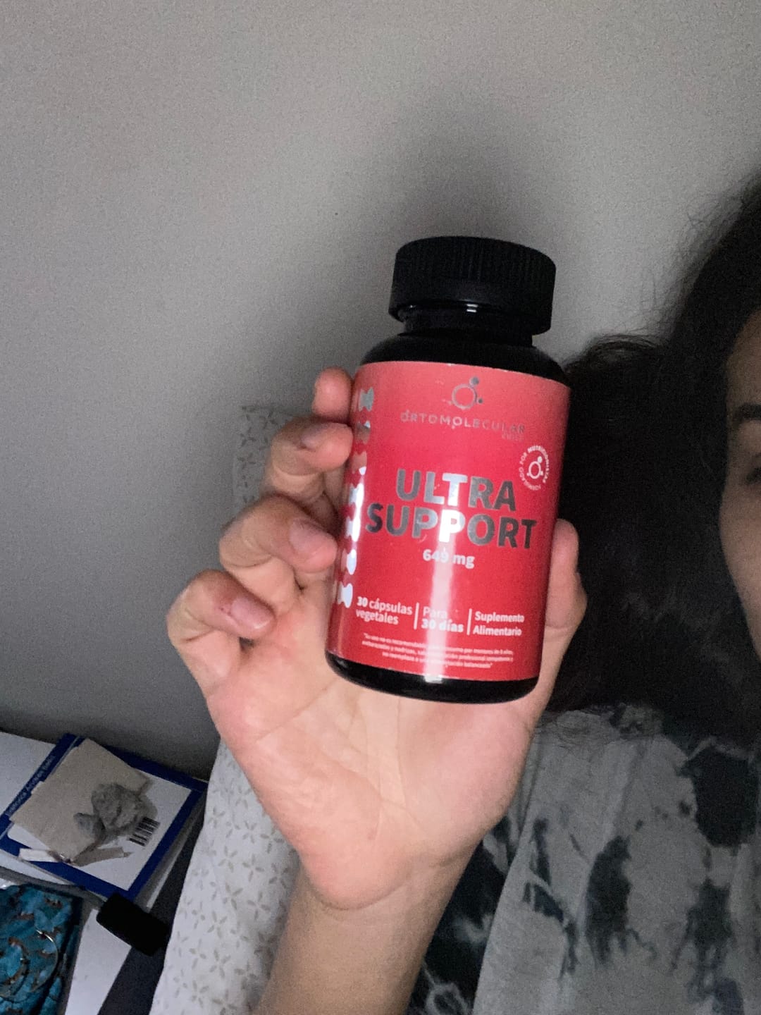 Customer photo review of Ultra Support -30 cáps