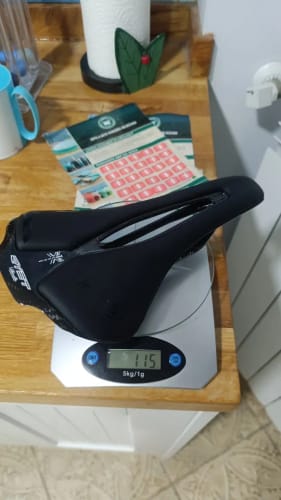 Customer photo review of CarbonX Ultimate - Super Ultralight Carbon Saddle - Black - 115g