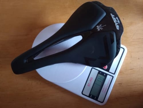 Customer photo review of CarbonX Ultimate - Super Ultralight Carbon Saddle - Black - 115g
