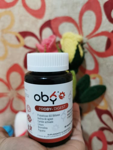 Customer photo review of Proby Digest | 60 billones Probioticos y Prebioticos inulina Agave, Enzimas digestivas, Fibra, Carbon Cascara Coco