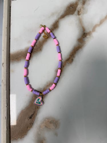 Customer photo review of Kids Unicorn Charm Necklace