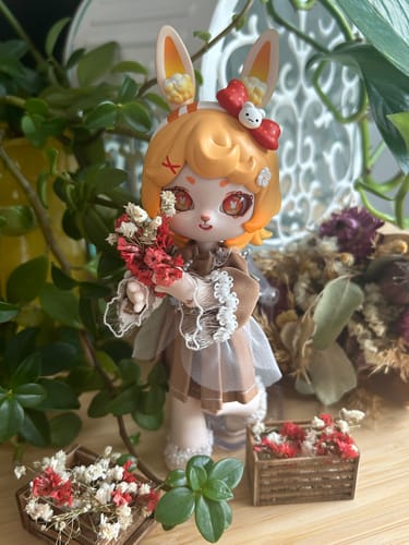 Customer photo review of BJD Figure Clothes Mesh Dress Suit