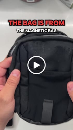 Customer video review of Black Magnetic - Crossbody Bag
