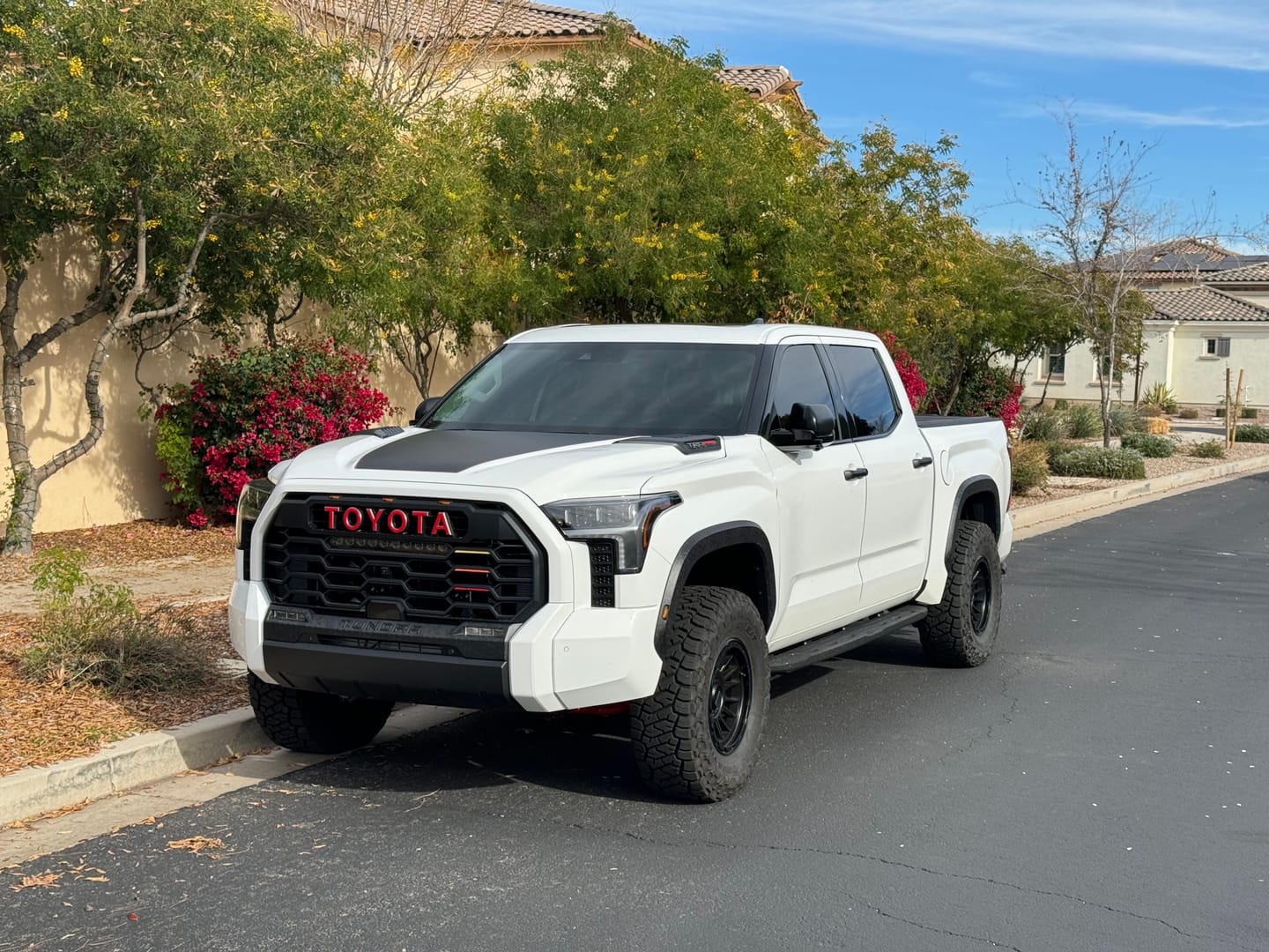 Customer photo review of Tundra Hood Graphic | fits Toyota Tundra (2022-2024)