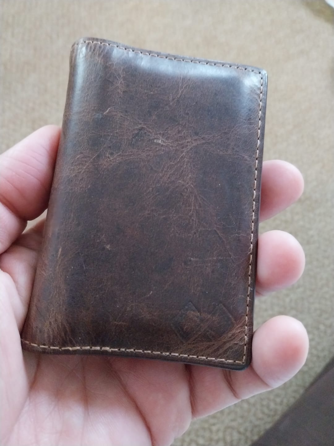 Customer photo review of Tarjetero Clásico