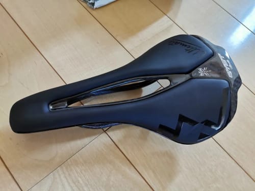 Customer photo review of CarbonX Ultimate - Super Ultralight Carbon Saddle - Black - 115g