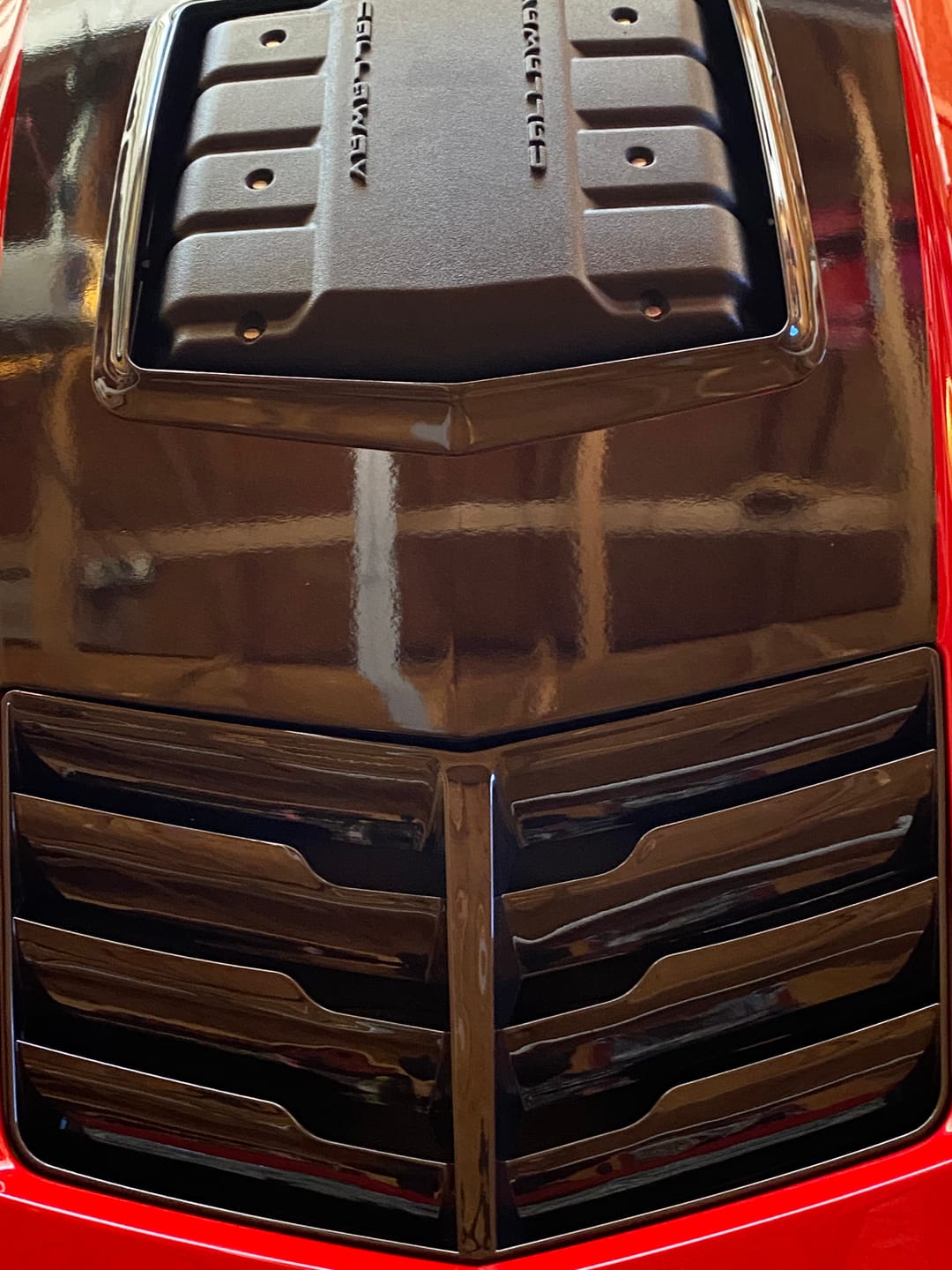 Customer photo review of Corvette C7 Base Model Z06 Conversion Hood Vent