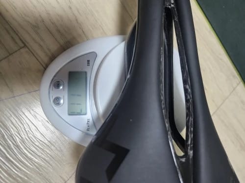 Customer photo review of CarbonX Ultimate - Super Ultralight Carbon Saddle - Black - 115g