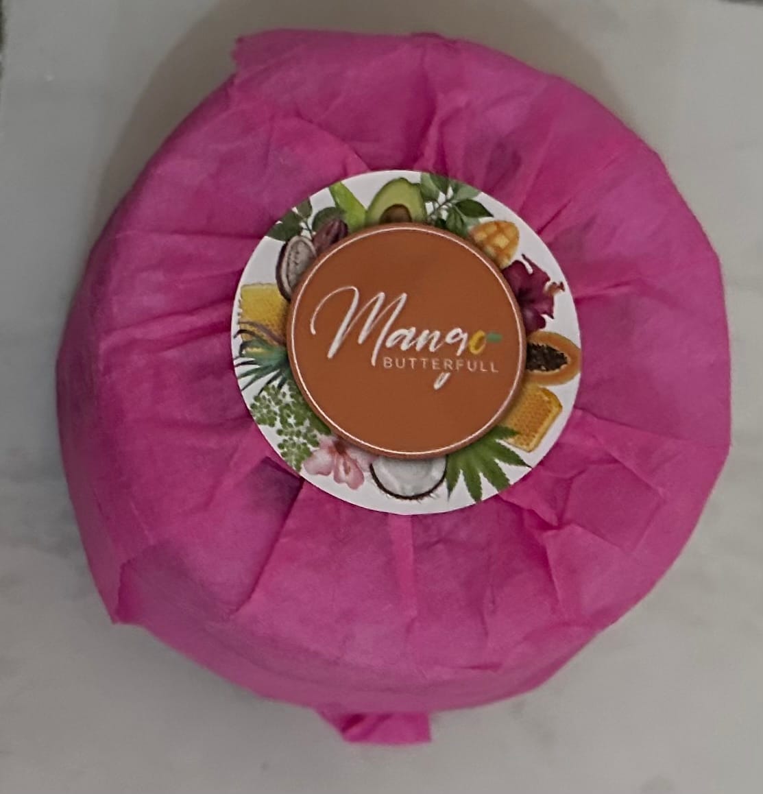 Customer photo review of Beurre de mangue artisanal POUSS