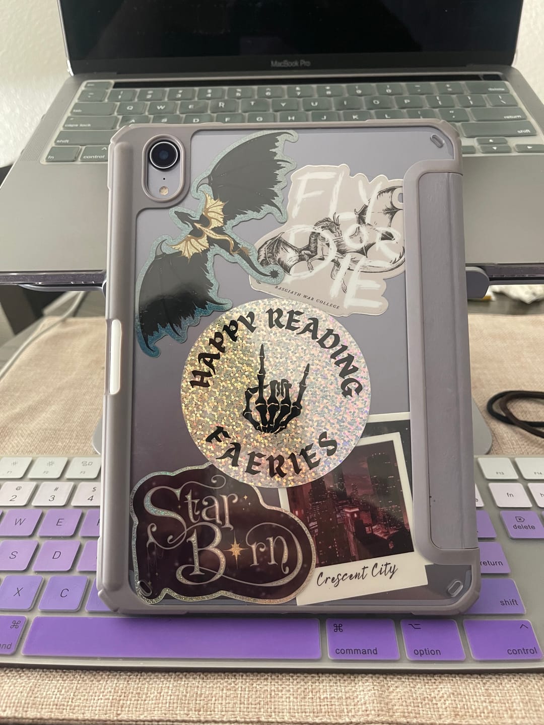 Customer photo review of Violets Relic Glitter Sticker
