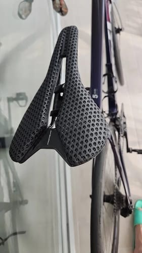 Customer photo review of CarbonX Bicycle Saddle - ExtremLight 170g - 3D Printed Seat Cushion - Breathable