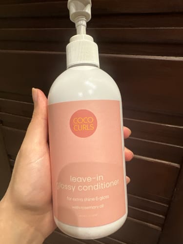 Customer photo review of 4-in-1 Curl Treatment