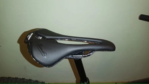 Customer photo review of CarbonX Ultimate - Super Ultralight Carbon Saddle - Black - 115g