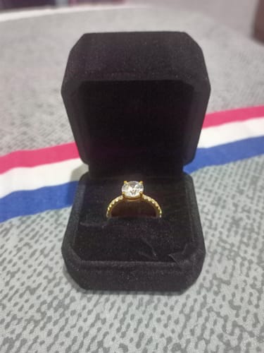Customer photo review of 2ct Albarracin Engagement Ring