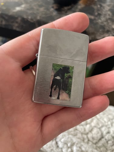 Customer photo review of Classic Lighter | Matte Chromes