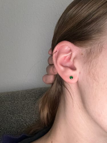 Customer photo review of May Birthstone (Emerald)