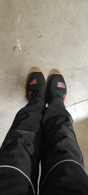 Customer photo review of Chaussures de Sécurité Légères AquaLITE