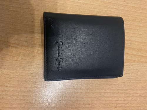 Customer photo review of Slimstar - slim wallet with large coin pocket