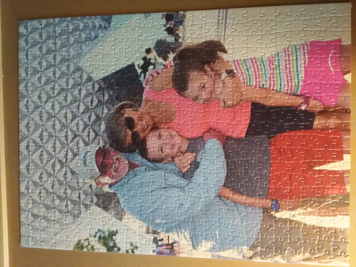 Customer photo review of Custom Puzzle