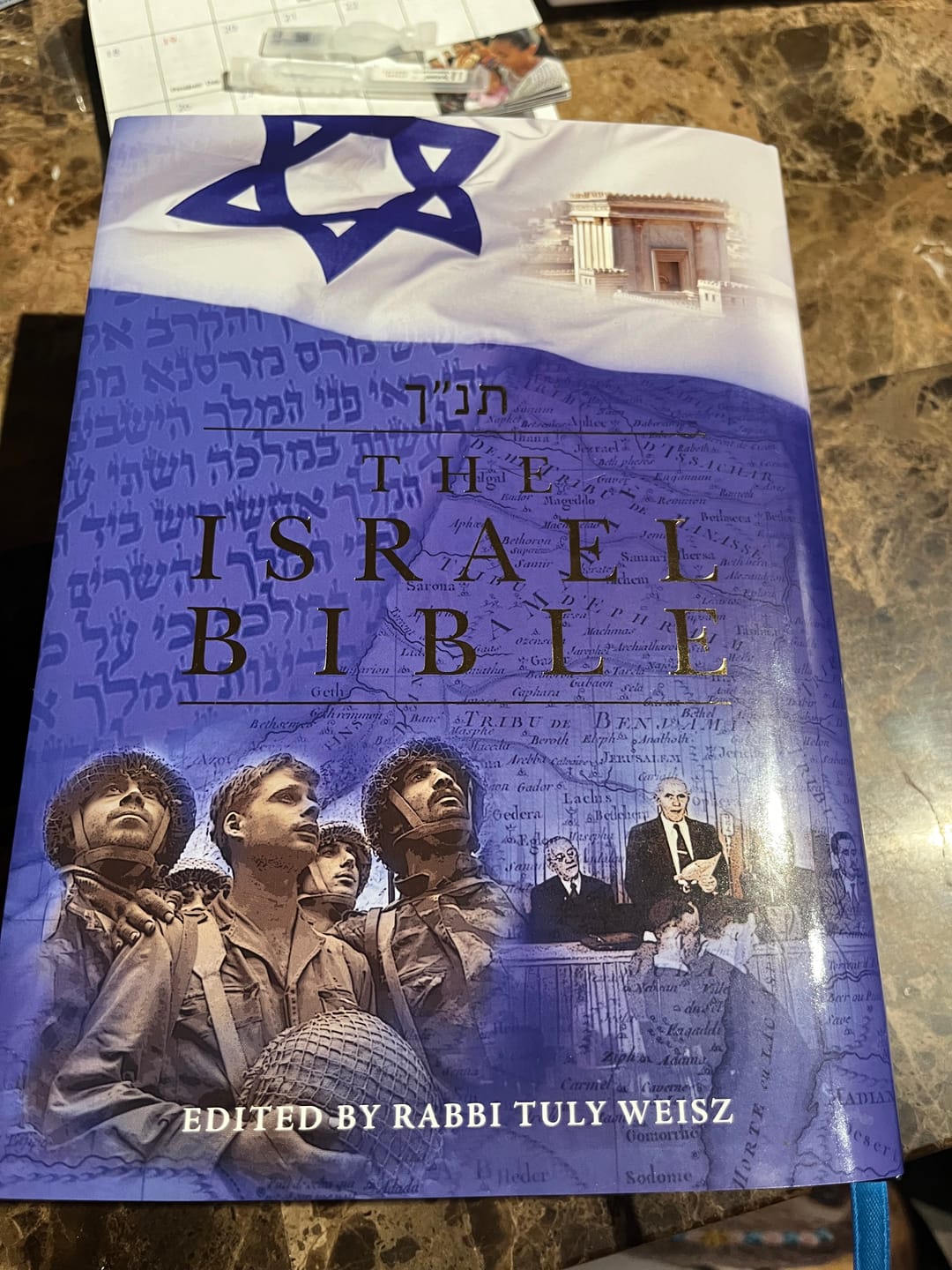Customer photo review of Facebook SALE SPECIAL - The Israel Bible Hardcover